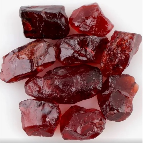 Deep Red Garnet January Birthstone Handcrafted Bead Bracelet - Picture 6 of 6